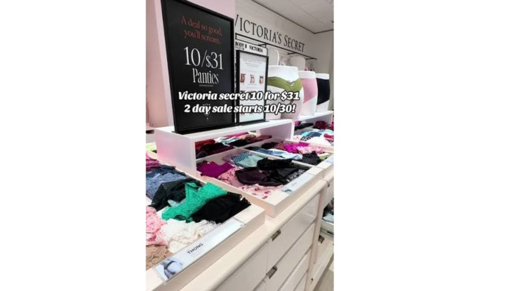 Victoria’s Secret 10 for $30